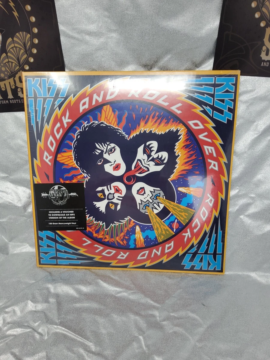 Kiss 2014 Lp Eu Issue Hype Sticker Sealed Mint Rock N Roll Over.
