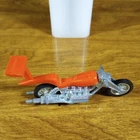 Hot Wheels Vintage RRRumblers High Tailer Red U Mold USA 1971 Motorcycle