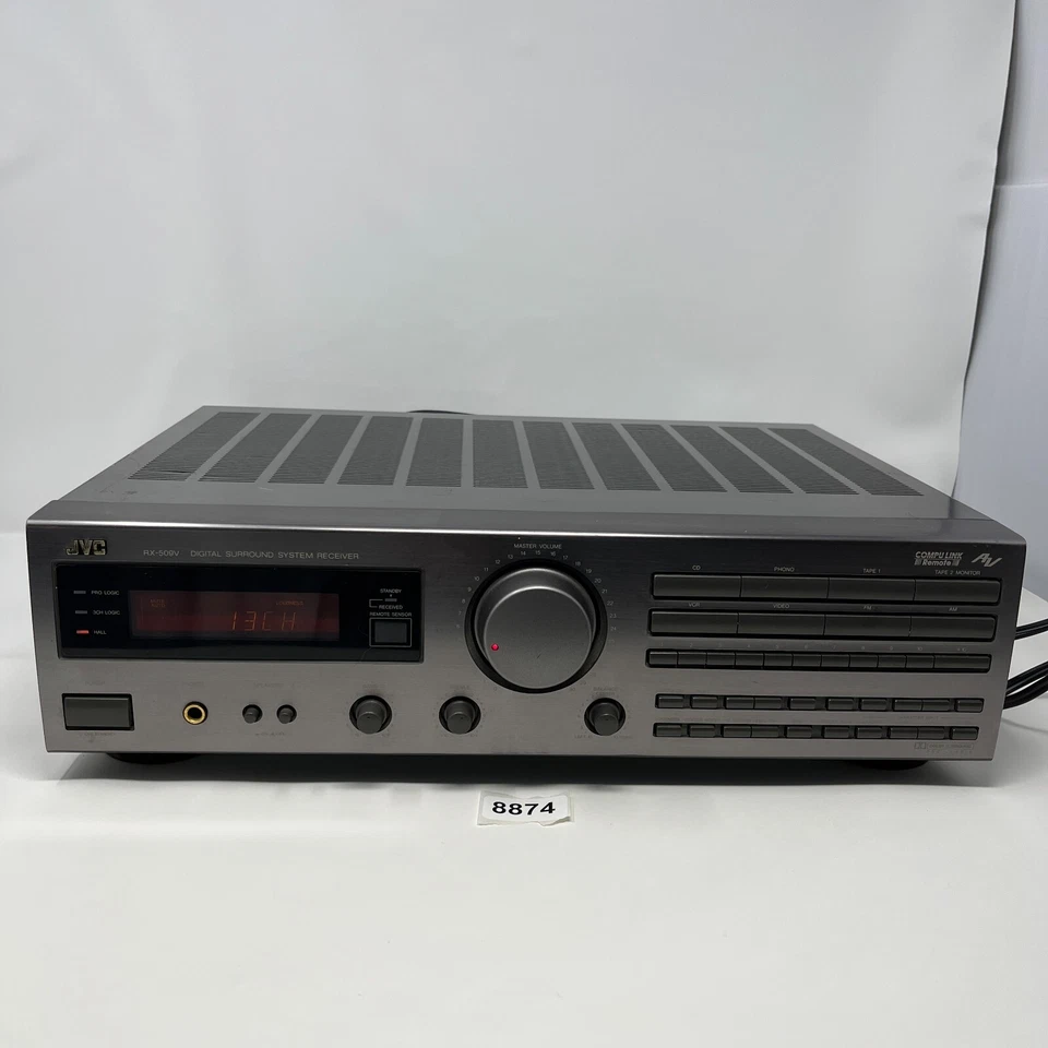 JVC RX-509V Digital Surround System Receiver TESTED - Image 2 of 4
