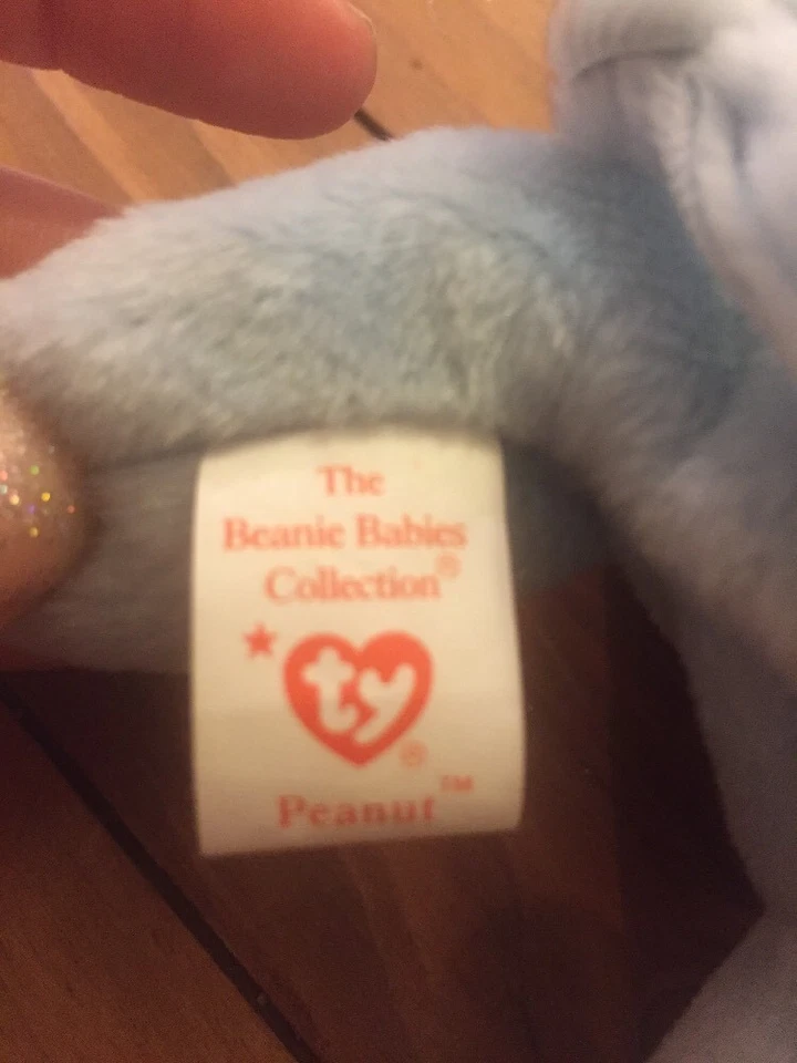 Ty Beanie Baby Peanut 1995 Original USA - Bild 4 von 4