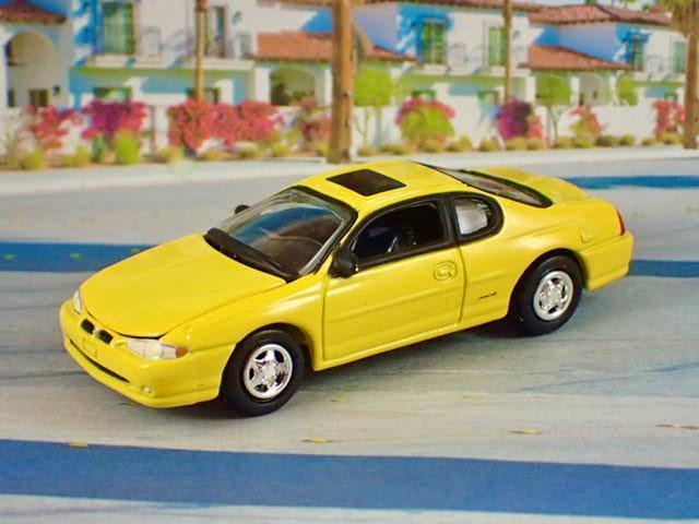 ミニカー #55 Monte Carlo 1986 Chevrolet Monte Carlo SS Lowrider Pink Metallic with