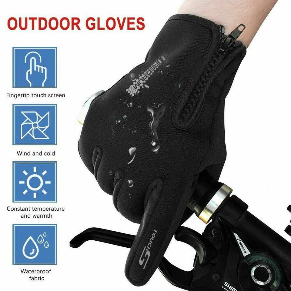 RedRum Campo Jugador Guantes Correr Ciclismo Hombre Niño Niños Conducción Bike - Imagen 2 de 4