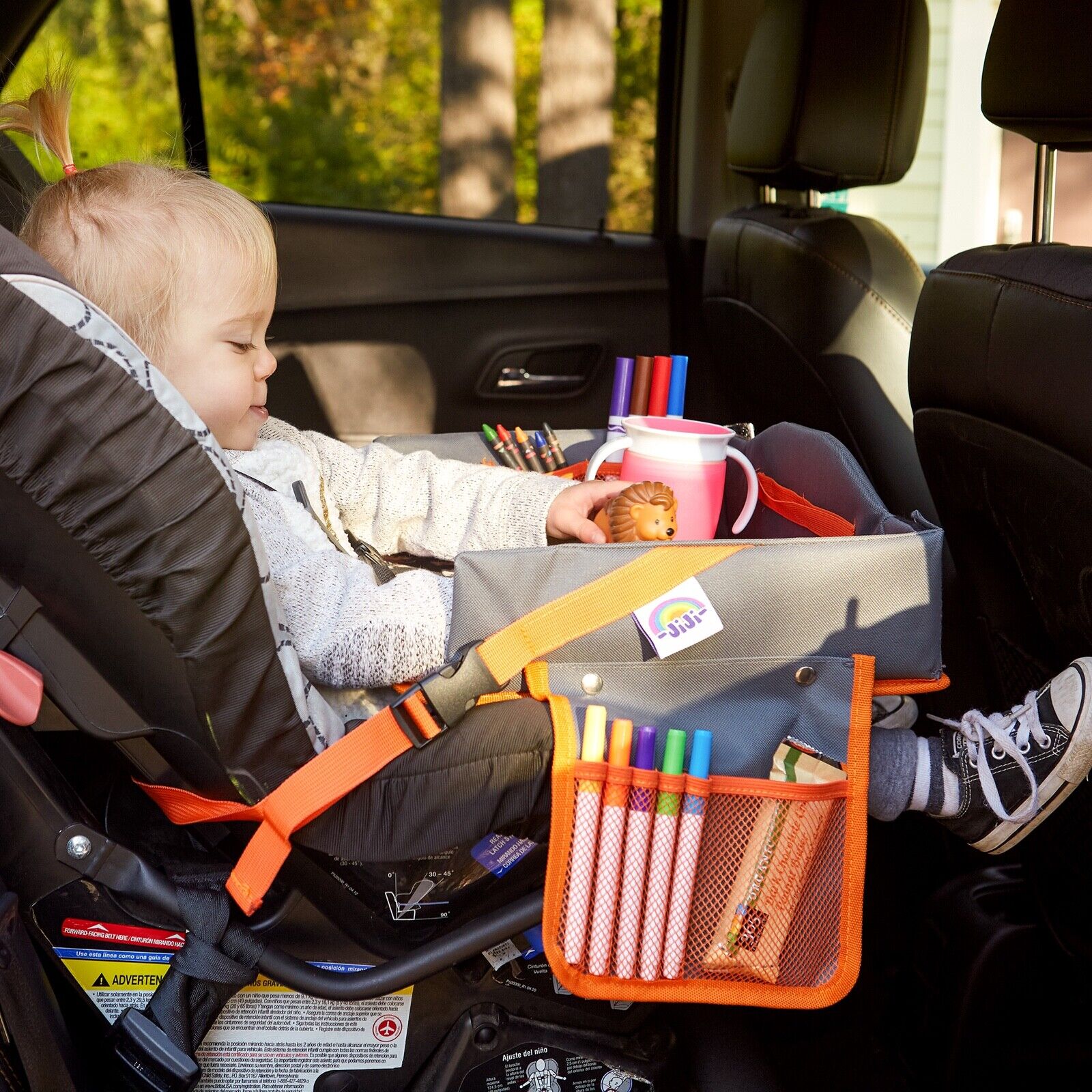 baby seat and activity tray