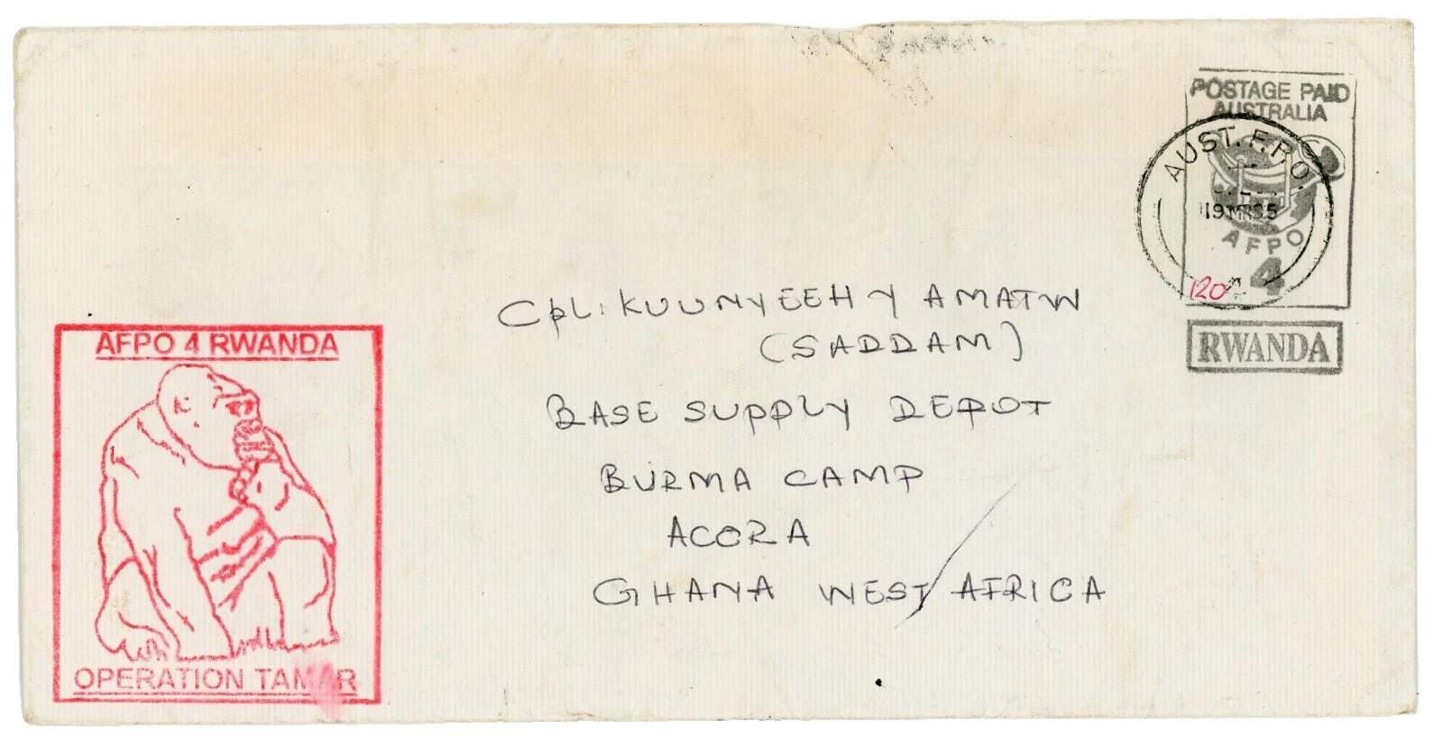 Australia Military, War Worldwide Postal History Stamps