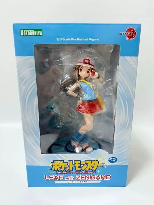 ARTFX J Pokemon Series Leaf with Squirtle Kotobukiya 1/8 PVC