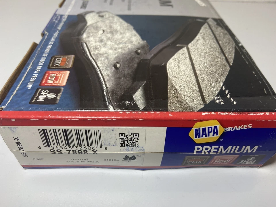 Juego de pastillas de freno delanteras semimetálicas Chrysler Pacifica SS-7898-X 2004-2008 (OR3) Foto 3 de 3