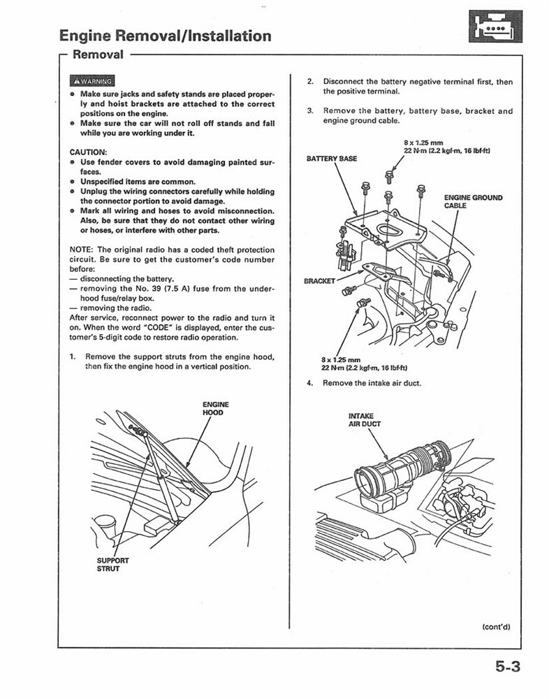 1995-1997 Honda Accord V6 Engine Factory Shop Service Manual | eBay