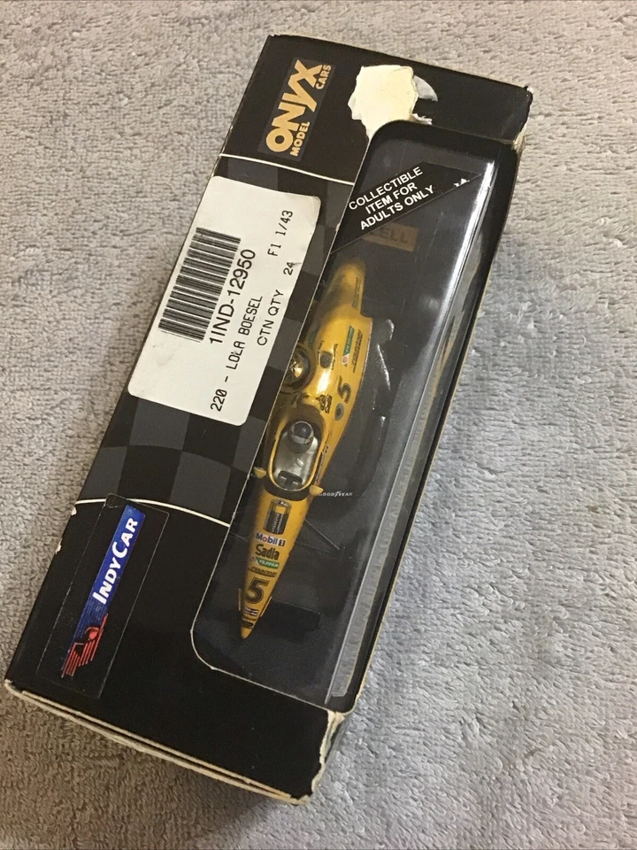 1994 Onyx RAUL BOESEL #5 Duracell  1/43 Indy / F1 Diecast - Image 3 of 4