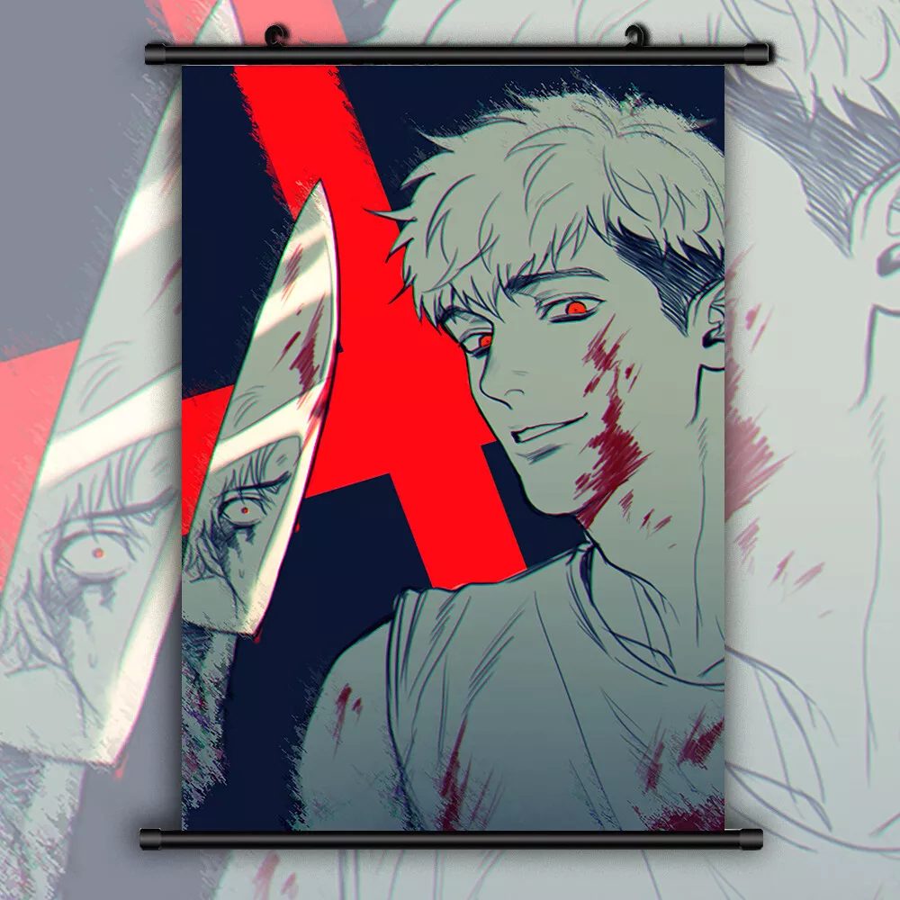 Killing Stalking Oh Sangwoo Yoon Bum HD Canvas Wall Poster Scroll Room