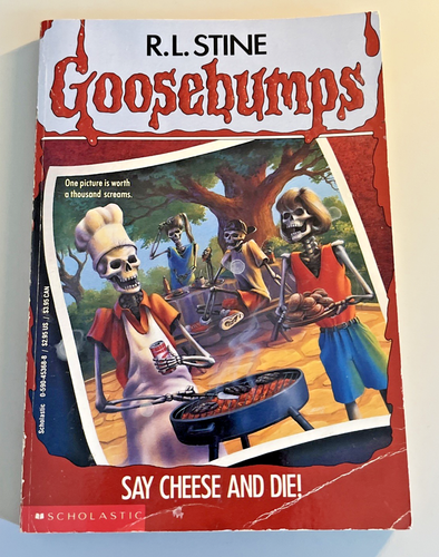 Goosebumps Say Cheese and Die! Unnumbered 1st Edition/1st Print 1992 R.L. Stine