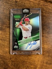 2026 Topps Chrome Black Otto Kemp Rookie Card Autograph Green Refractor /99