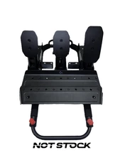Playseat Challenge Logitech RS Pedal Mounts - Adjustable & For 3 Pedals (Clutch)