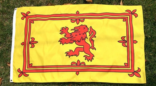 The Lion Rampant.... Royal Flag of Scotland, 36" x 60", Polyester