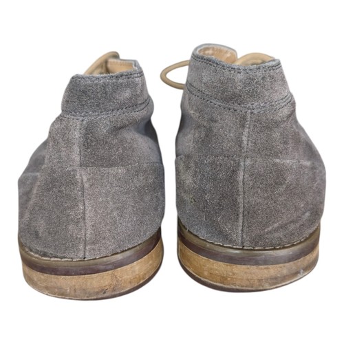 Botas Chukka CALVIN KLEIN Wilson Gris Gamuza Cuero Hombres Talla EU 44 Con Cordones - Imagen 10 de 10