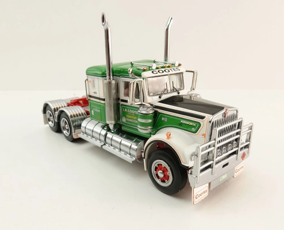 Iconic Replicas - Kenworth W900 6x4 Prime Mover Low Line Spider Cootes - 1:50 - Image 4 of 4