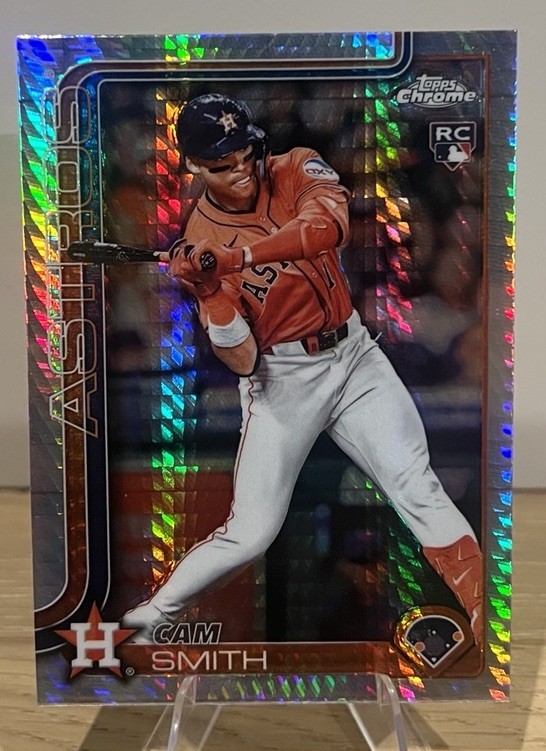 2025 Topps Chrome Update - Cam Smith #USC145 Prism Refractor (RC)