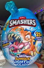 Smashers Mega Jurassic Light Up Ice Age (T-Rex) Smashable Egg Toy New Gift