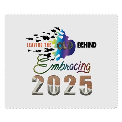 2 Linsenreinigungstücher ''Neuanfänge für ein helles 2025'' (LC00031804)