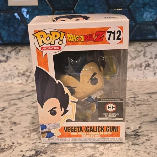 Funko Pop! Dragon Ball Z Vegeta (Galick Gun) #712 Chalice Collectibles Exclusive