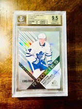 2016 Auston Matthews RC BGS 9.5 -more RARE than Young Guns Serial #/219  GEM