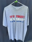 Vintage WWF WWE Kurt Angle It's True It's True Double Sided T-Shirt XL