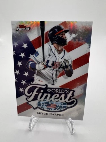 2026 Topps Finest Bryce Harper Refractor (RAW)