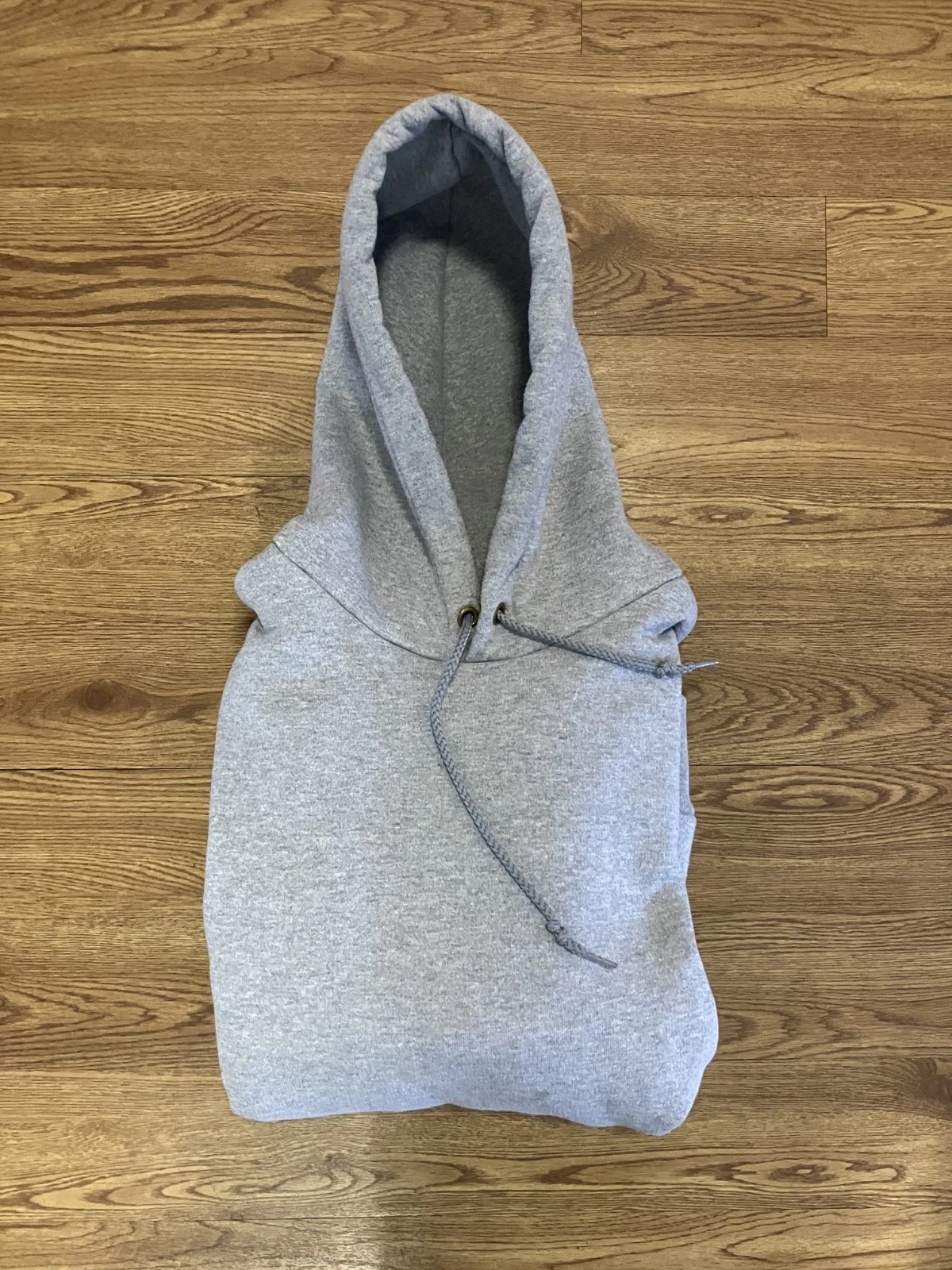 Grey Camber Thermal Hoodie SMALL