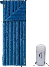 Naturehike Ultralight Backpacking RDS Down Sleeping Bag for Adults, 650 Fill Pow