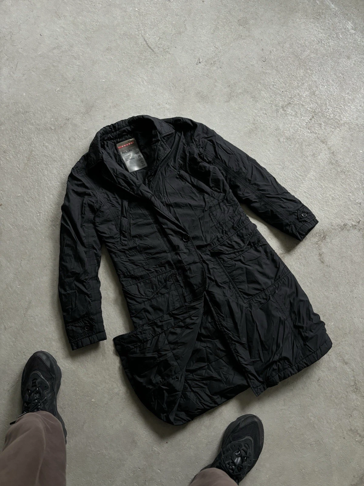 Cappotto donna Prada Gore Tex