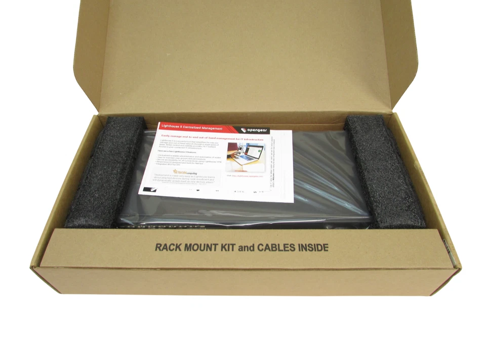 New/Open Box Opengear 7100 CM7116-2-DAC 16 Serial Port Console Manager - Image 3 of 4