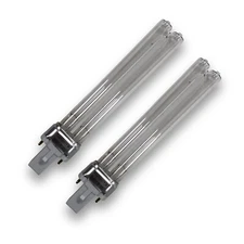 2 X 9W 9 Watt PLS UV/UVC Bulb/Lamp/Tube/Light Pond Filter Clarifier Steriliser
