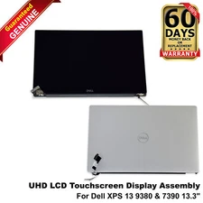 Dell XPS 13 9380 7390 13.3" 4K UHD Touch LCD Screen Display Assembly FD6NC