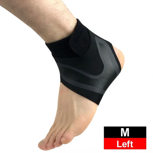 Elastic Ankle Brace Guard - Sports Compression Support, Adjustable Pain Relief S - Picture 17 of 21