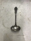 Sterling Silver Small Ladel 6" Long .Made By Lunt. Flower Design