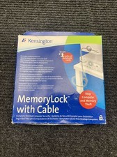 New Kensington Memorylock with Cable System Of Security for Computer 62696