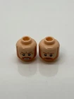 Lego Star Wars Head Dual Sided Dark Orange Trim Beard Closed Mouth Obi Wan SW#16