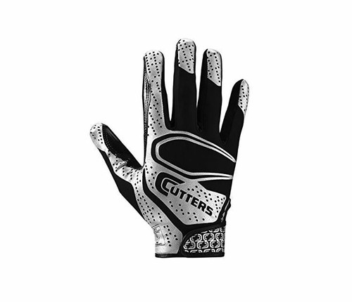 Cutters Football Glove, Best Grip Football Gloves, Lightweight & Flexible, Youth