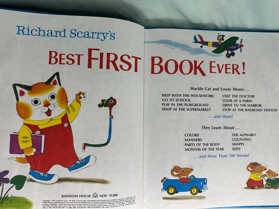 Ричард Скарри лучшая первая книга когда-либо!, случайный дом, 1979 - Изображение 4 из 4