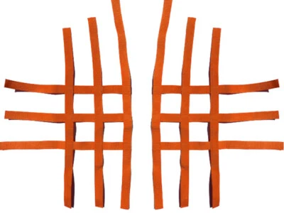 Nerfbar Netz für KTM 505/450 SX orange Nerf bar R1 - Bild 1 von 2