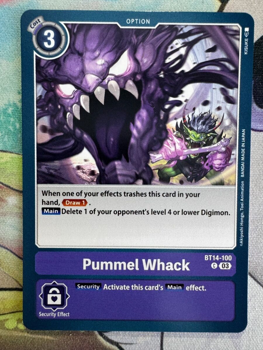 Pummel Whack Nonfoil Digimon TCG DGB62 | eBay Pummel Whack Nonfoil Digimon TCG DGB62 | eBay