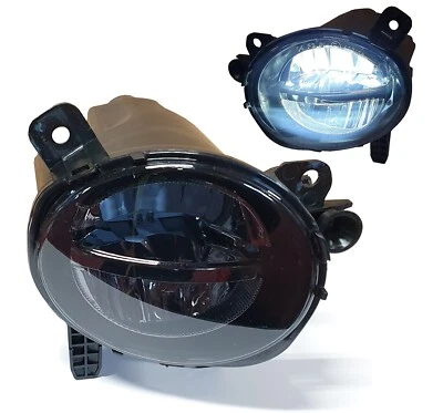 Juego faros antiniebla LED negros para BMW Serie 1 F20 F21 Serie 3 F30 F31 Serie 4 F32 F33
