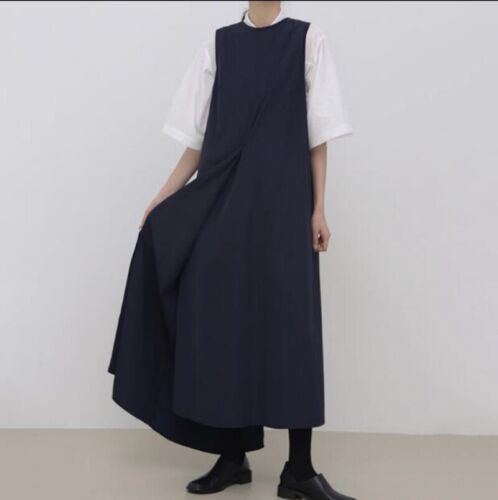 Casual Japanese Women's simple Style Loose irregular Dress - Picture 1 of 13