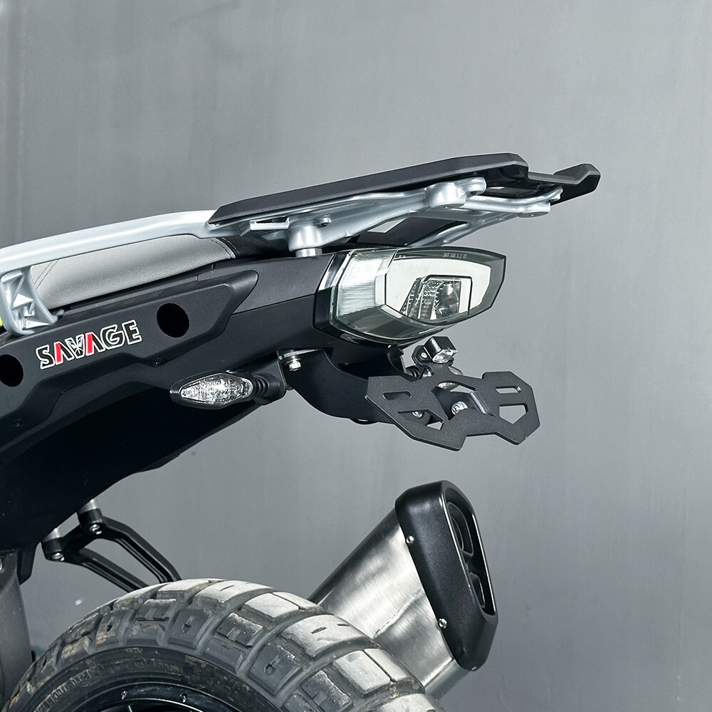 Extensión De Soporte Para CFMOTO 450MT 2024-2025 - CNC Aluminio Azul, Pie De Patada Ampliado