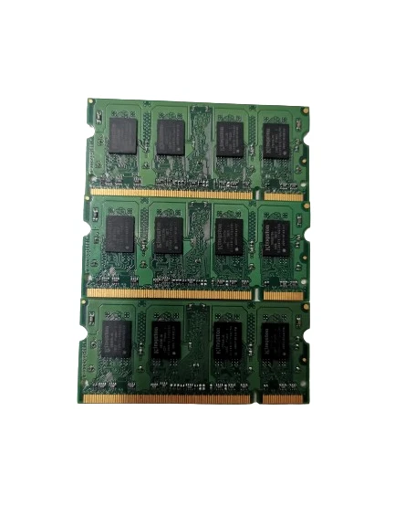3GB (1GB X 3 ) Kingston PC2-6400S - 666 - 12 - B2 Dual Memory RAM - Image 2 of 2