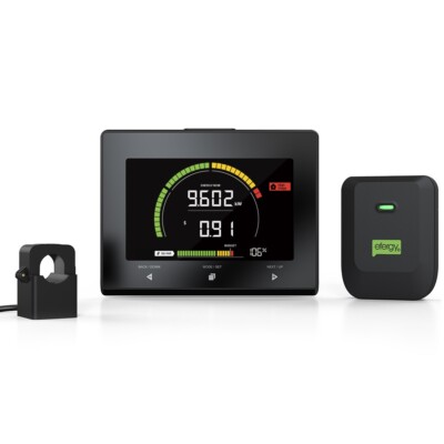 Efergy E-Max Kit EMAX-CT-UK großer Farb-Energiemonitor ohne WLAN.