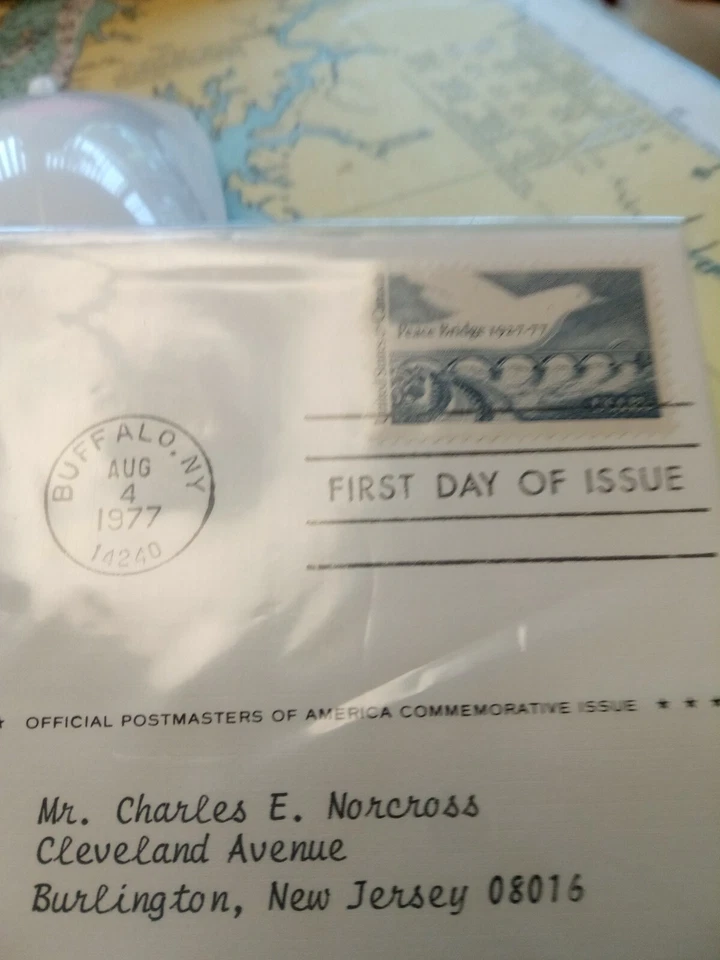 1977 First Day Cover - In Commemoration of the 50th Aniv. of the Peace Bridge - Image 3 of 3