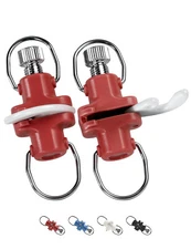 BLUEWING 2pcs Zirconia Outrigger and Flat Line Release Clip (Patent Pending)