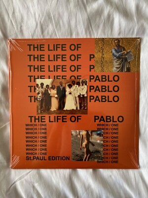 THE LIFE OF PABLO 2LP KANYE WESTカニエ・ウェスト Kanye West – The Life Of Pablo – 2 x Vinyl (Orange, LP