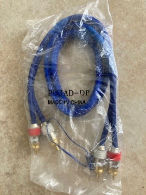 ProFlex ProConnect PC3AD-DP - 3 ft High Performance Analog Audio Cables