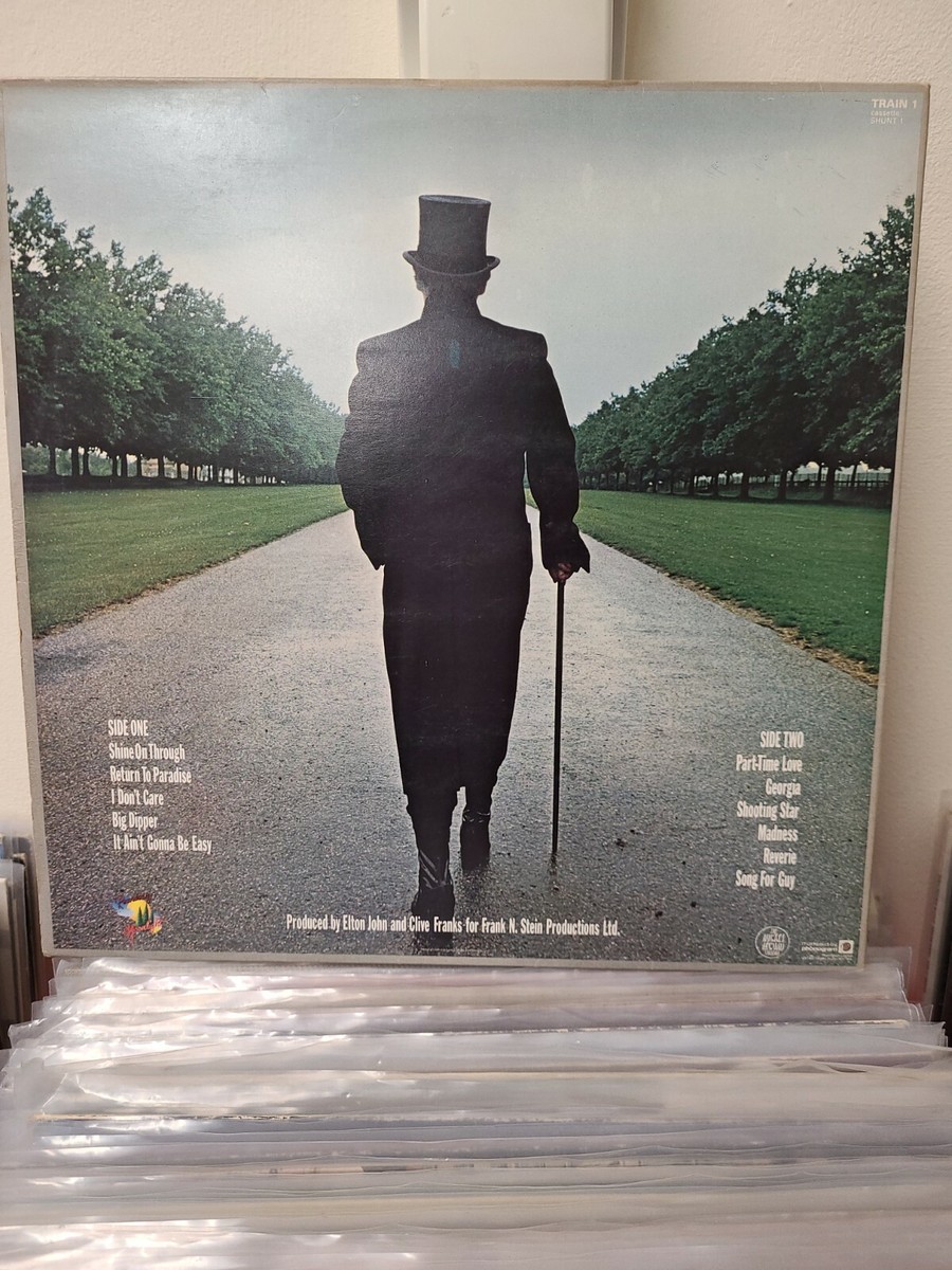 Elton John A Single Man UK LP 12 Inch Record | eBay